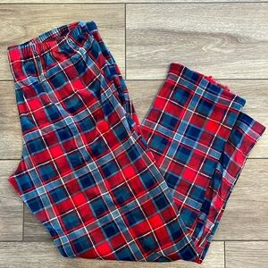 Stretchy Sleep Pants, Women’s Size L (12-14) Plaid Color